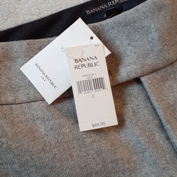 Banana Republic Gray Wool Slacks - Picture 6 of 6